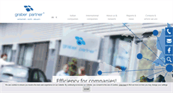 Desktop Screenshot of graber-partner.com